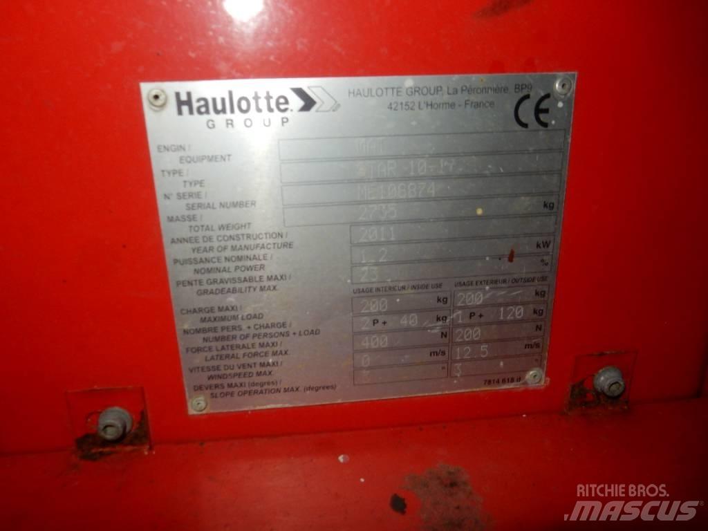 Haulotte Star 10 Ανυψωτήρες με αρθρωτό βραχίονα