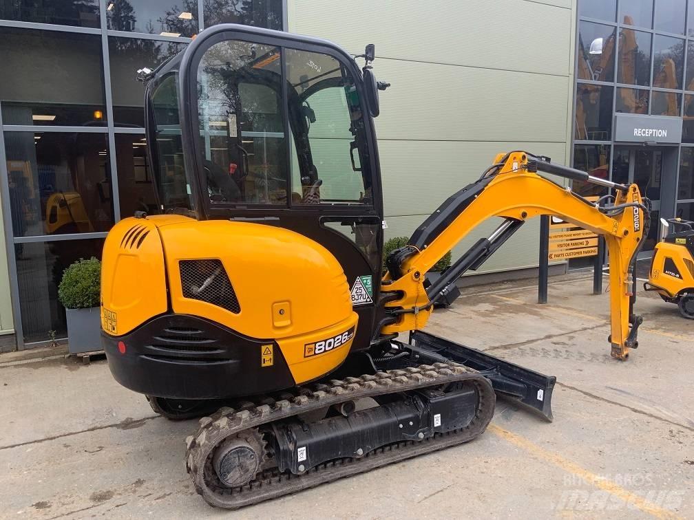 JCB 8026 CTS Εκσκαφάκι (διαβολάκι) < 7t