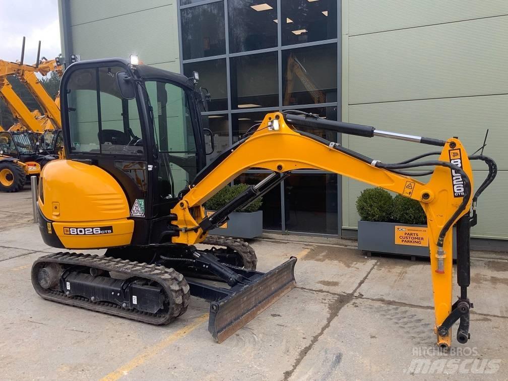 JCB 8026 CTS Εκσκαφάκι (διαβολάκι) < 7t