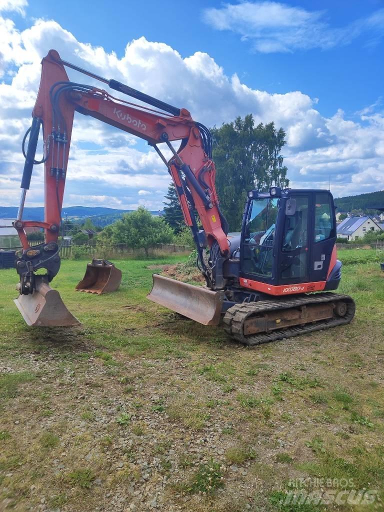Kubota KX 080-4 Μίνι εκσκαφείς 7t - 12t