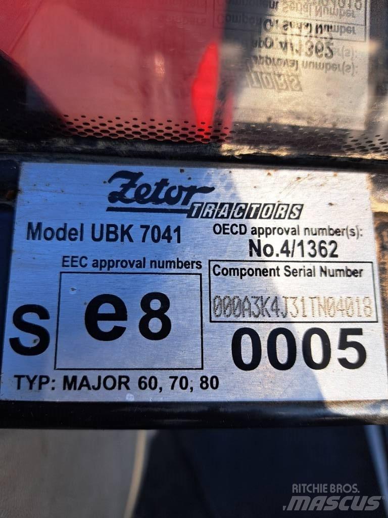 Zetor MAJOR 80 Τρακτέρ