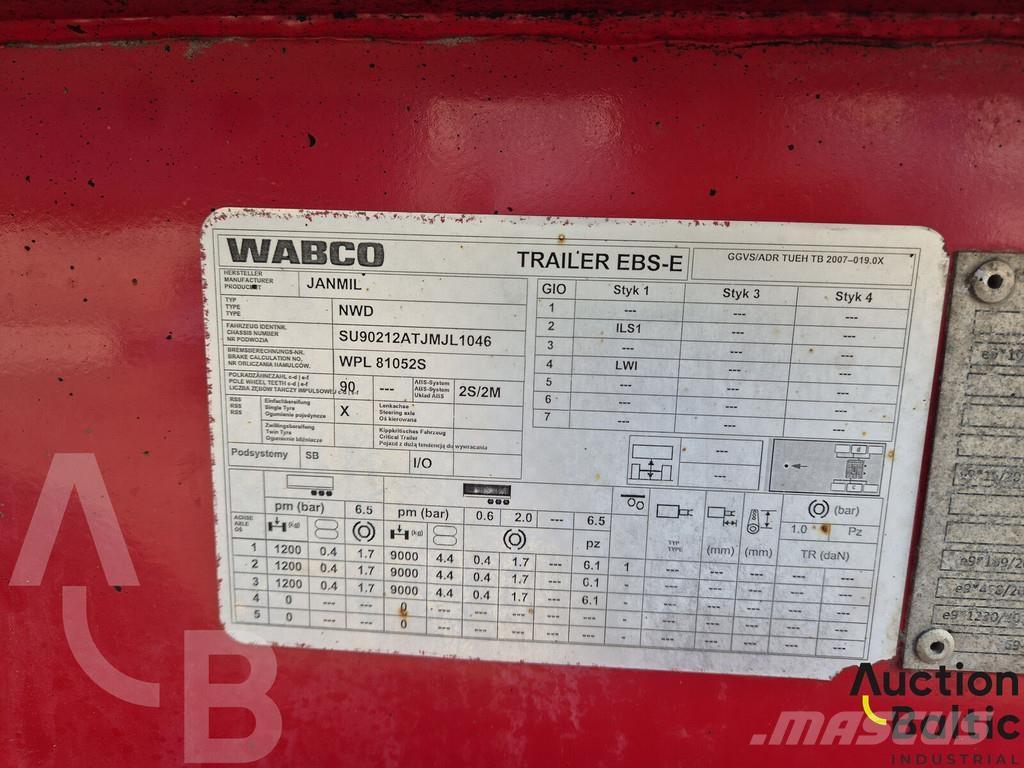 Janmil NWD Ανατρεπόμενες ημιρυμούλκες