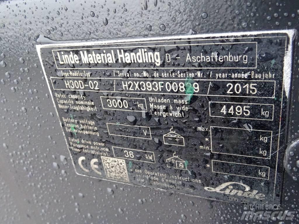 Linde H30D-02 Πετρελαιοκίνητα Κλαρκ