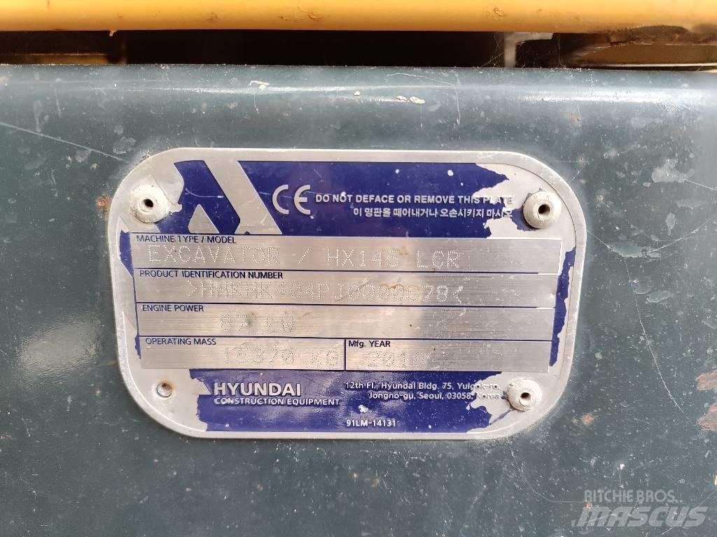 Hyundai HX 145 LCR Εκσκαφείς με ερπύστριες