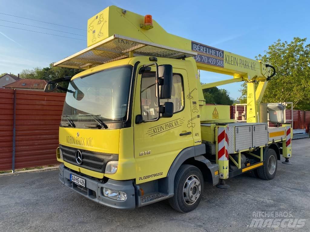 Bison TKA 28 KS Εναέριες πλατφόρμες τοποθετημένες σε φορτηγό