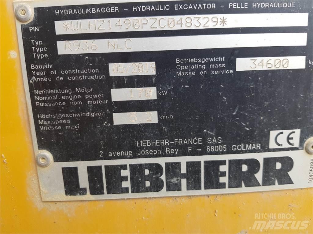 Liebherr R936 NLC Εκσκαφείς με ερπύστριες