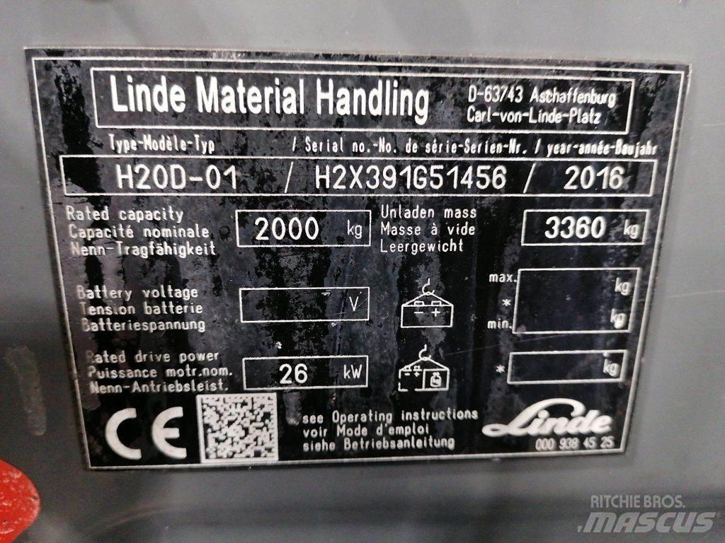 Linde H20D-01 Πετρελαιοκίνητα Κλαρκ