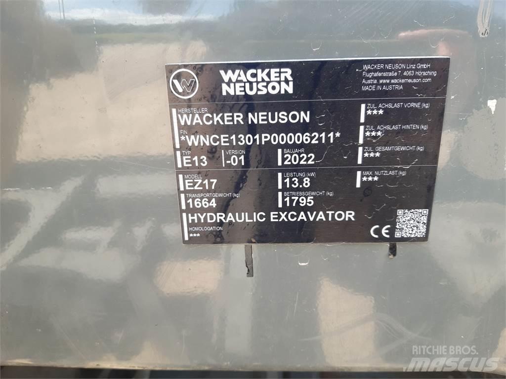 Wacker Neuson EZ17 Εκσκαφείς με ερπύστριες