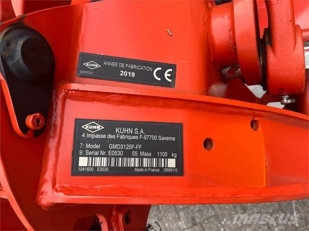 Kuhn GMD 3125F Χορτοκοπτικά-διαμορφωτές
