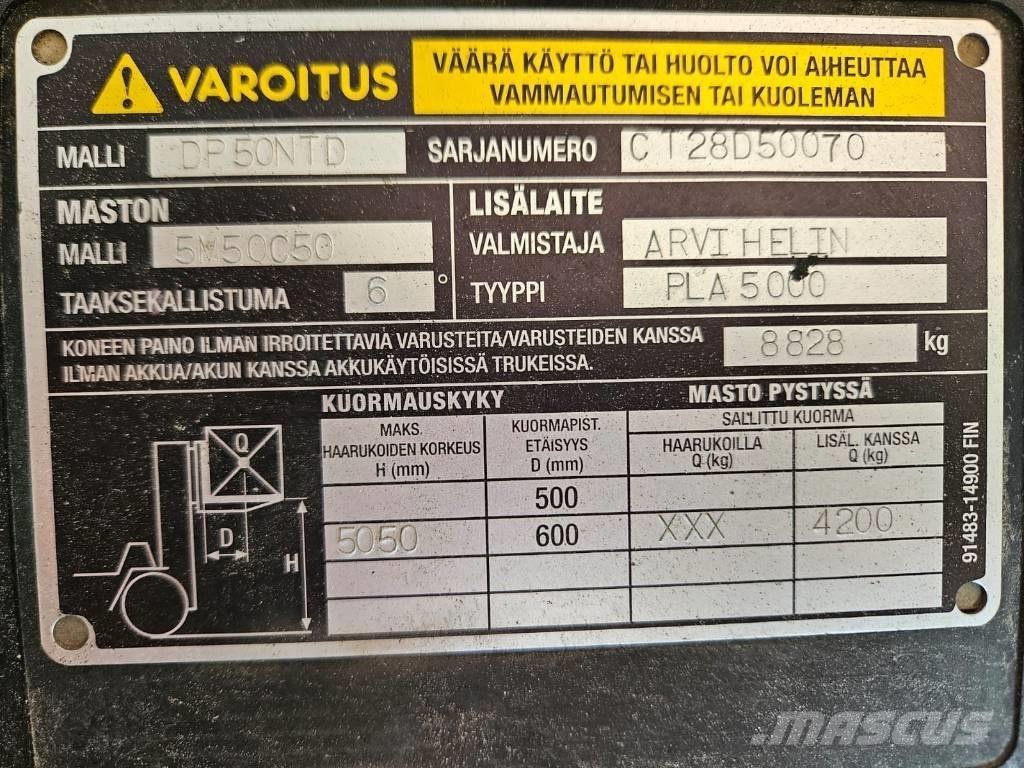 CAT DP 50 N Πετρελαιοκίνητα Κλαρκ
