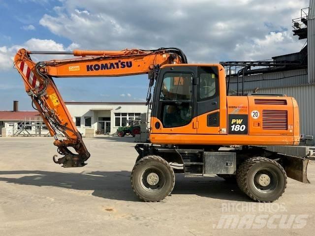 Komatsu PW 180-10 Εκσκαφείς με τροχούς - λάστιχα