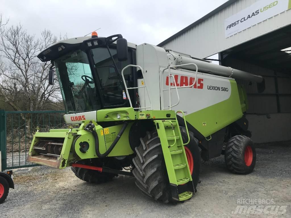 CLAAS Lexion 580 Θεριζοαλωνιστικές μηχανές