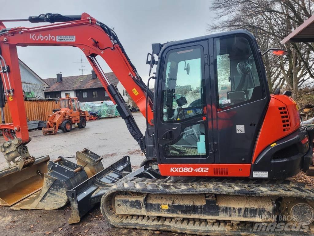 Kubota KX 080-4 Εκσκαφάκι (διαβολάκι) < 7t
