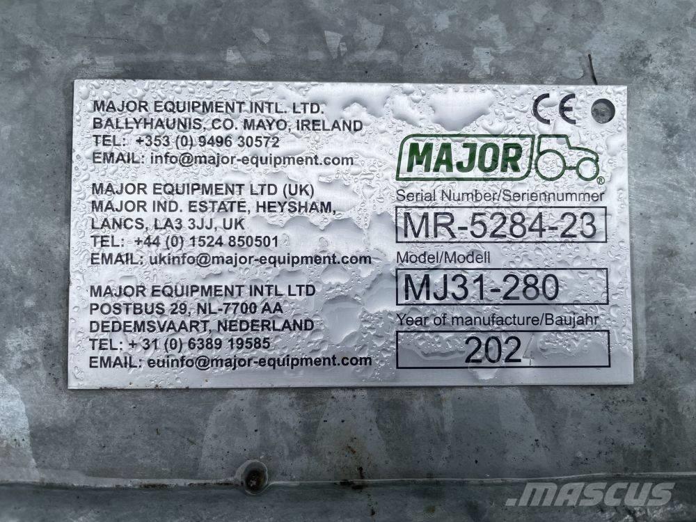 Major MJ 30 280 Χορτοκοπτικά και κορυφολόγοι βοσκοτόπων