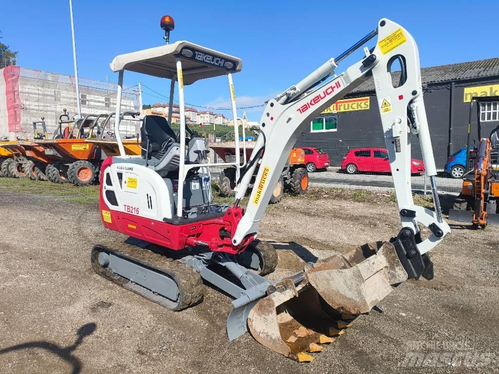 Takeuchi TB 216 Εκσκαφάκι (διαβολάκι) < 7t