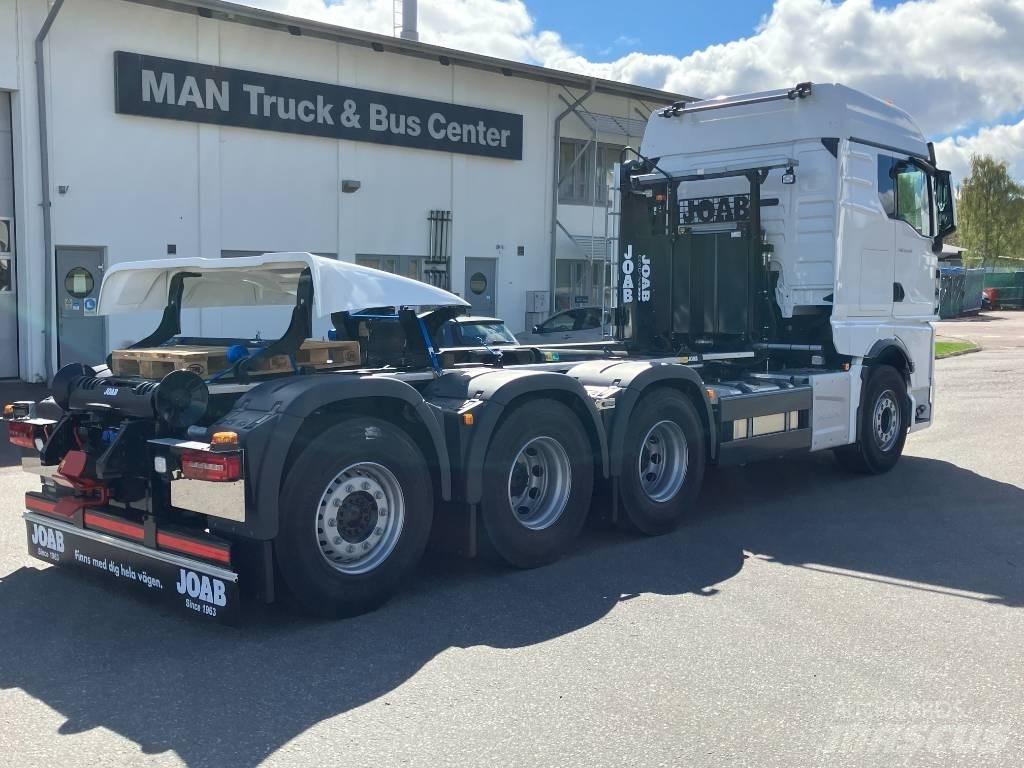 MAN TGX 35.520 Φορτηγά ανατροπή με γάντζο