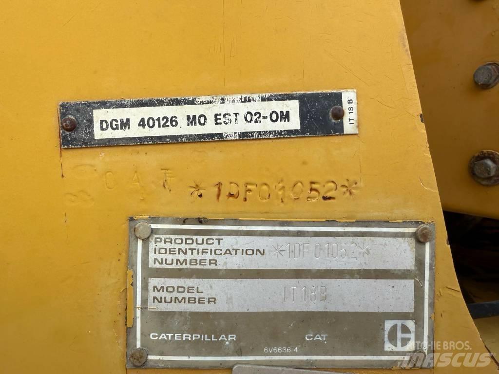 CAT IT 18 B Φορτωτές με λάστιχα (Τροχοφόροι)
