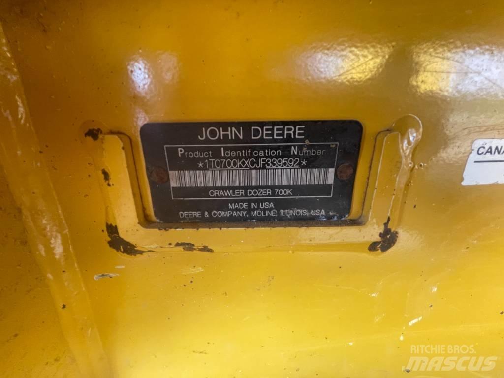 DEERE 700K LGP Μπουλντόζες με ερπύστριες
