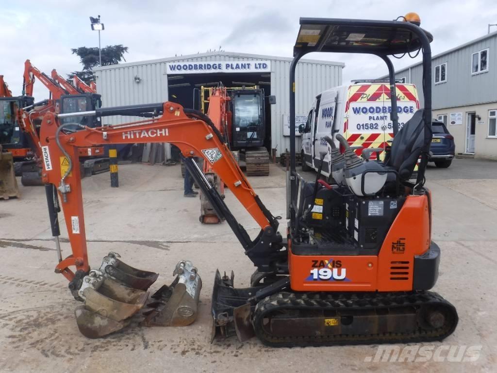 Hitachi ZX 19 U-6 Εκσκαφάκι (διαβολάκι) < 7t