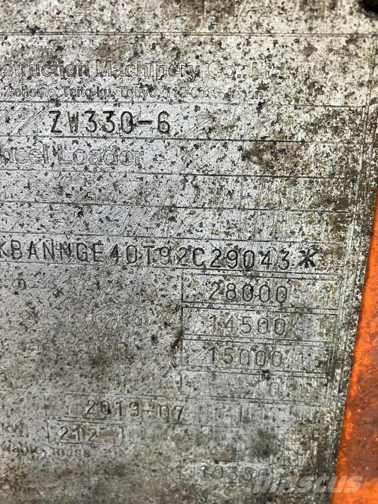 Hitachi ZW330-6 Φορτωτές με λάστιχα (Τροχοφόροι)