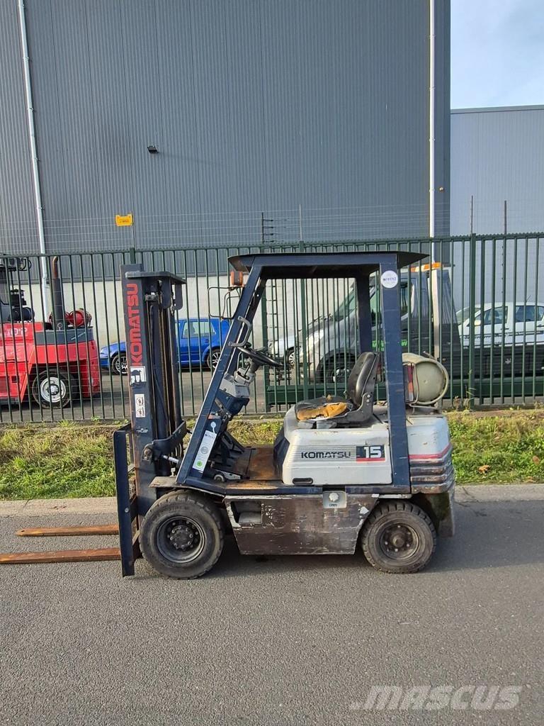 Komatsu fg15-15 Περονοφόρα ανυψωτικά κλαρκ με φυσικό αέριο LPG