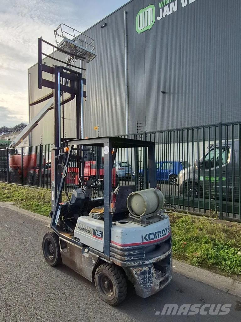 Komatsu fg15-15 Περονοφόρα ανυψωτικά κλαρκ με φυσικό αέριο LPG