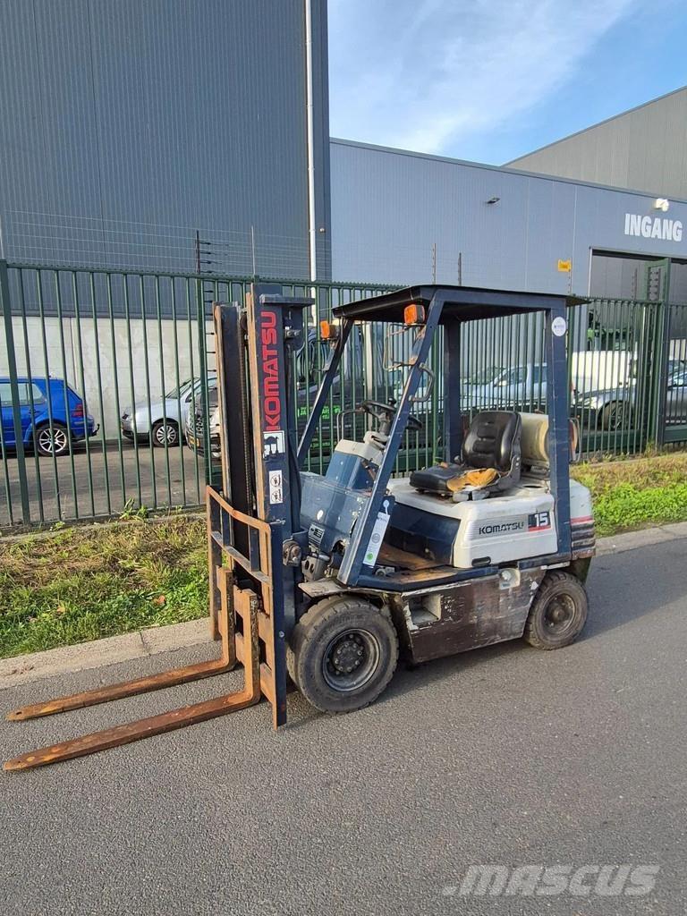 Komatsu fg15-15 Περονοφόρα ανυψωτικά κλαρκ με φυσικό αέριο LPG