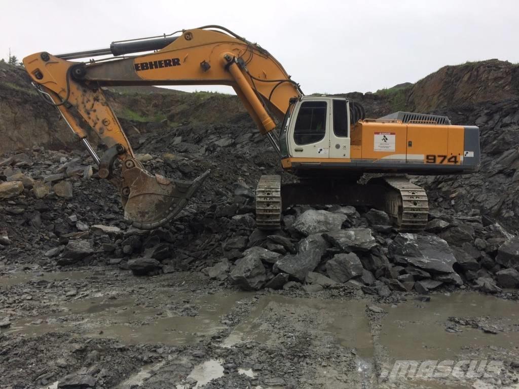 Liebherr R 974 C Εκσκαφείς με ερπύστριες