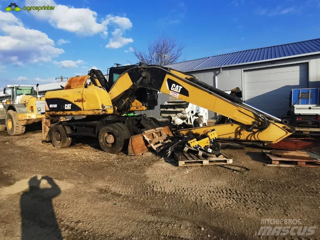 CAT M 318 D Βιομηχανικά μηχανήματα διαχείρισης αποβλήτων