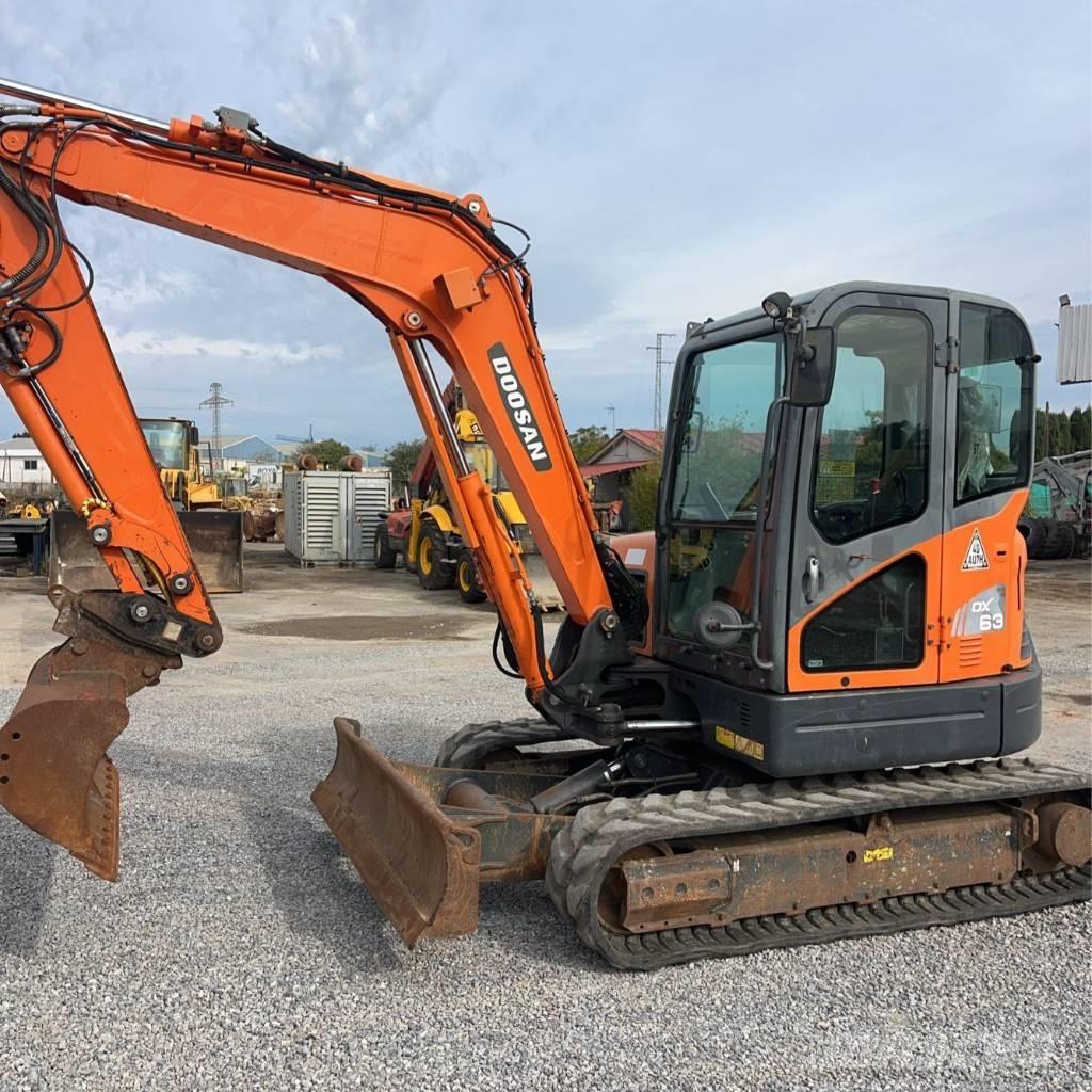 Doosan DX 63-3 Εκσκαφάκι (διαβολάκι) < 7t