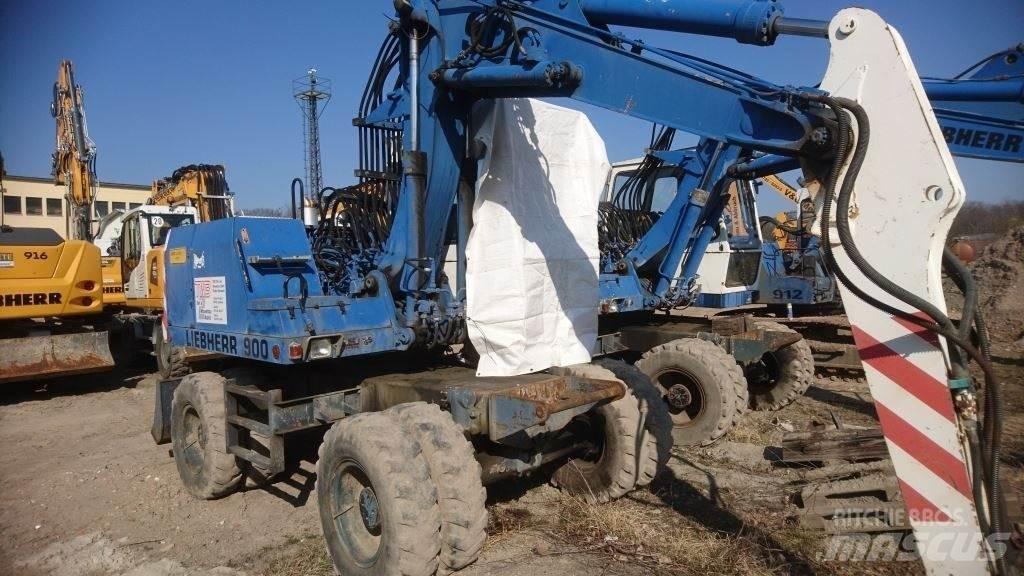 Liebherr A900-C Εκσκαφείς με τροχούς - λάστιχα