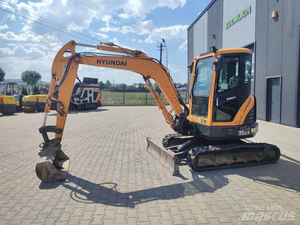 Hyundai 35Z-9 Εκσκαφάκι (διαβολάκι) < 7t