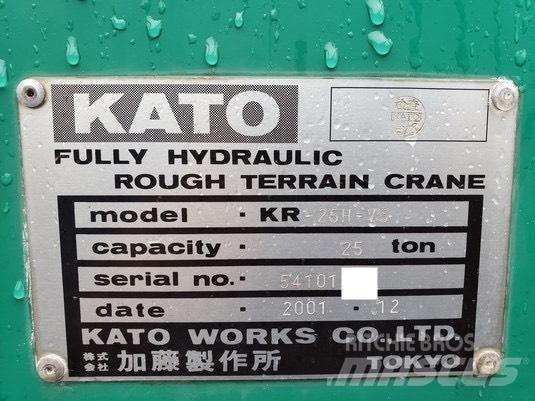 Kato KR25H-V5 Γερανοί ανώμαλου εδάφους