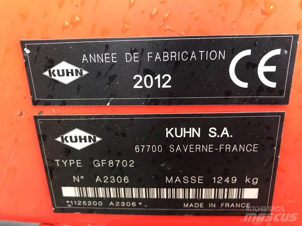 Kuhn GF 8702 Τσουγκράνες και χορτοξηραντικές μηχανές