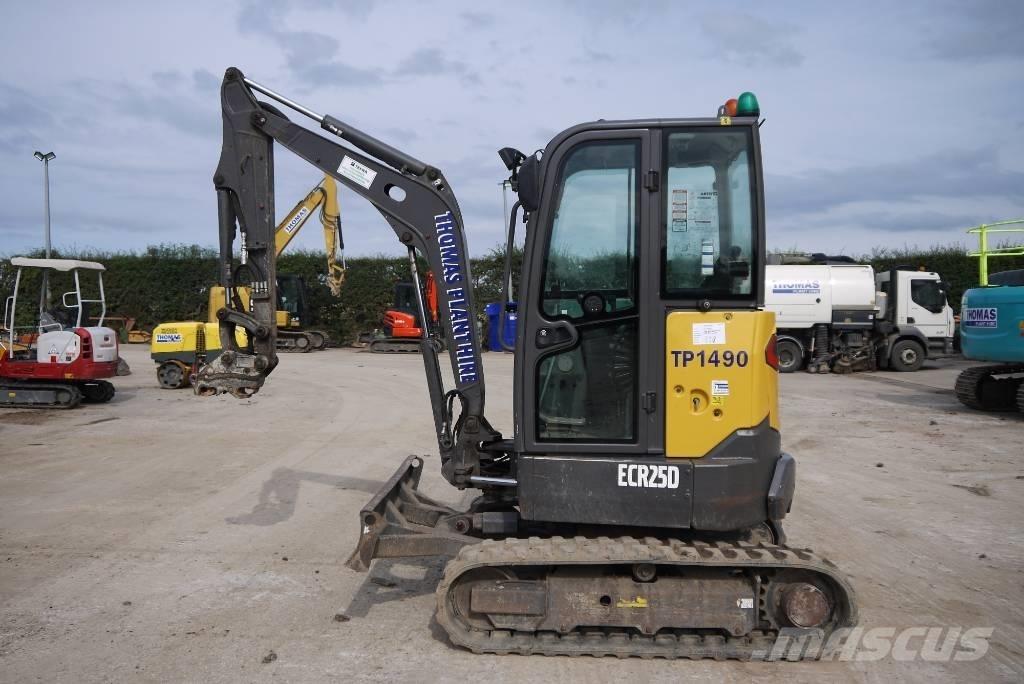 Volvo ECR 25 D Εκσκαφάκι (διαβολάκι) < 7t