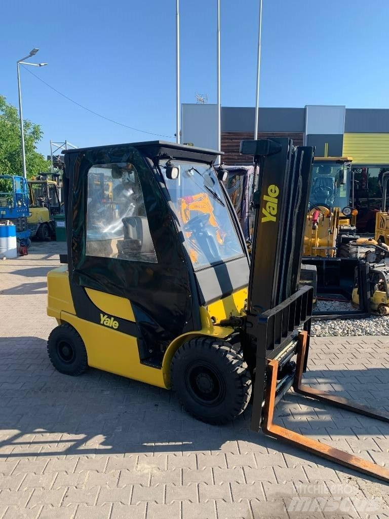 Yale GLP25VX Περονοφόρα ανυψωτικά κλαρκ με φυσικό αέριο LPG