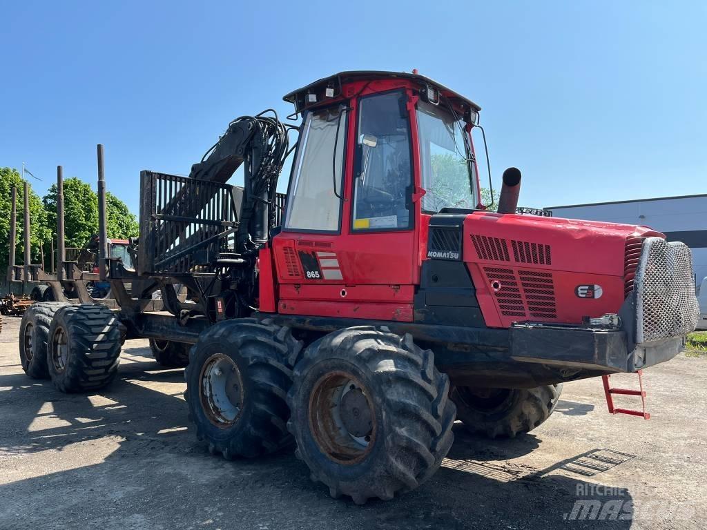 Komatsu 865 Μεταφορείς ξυλείας