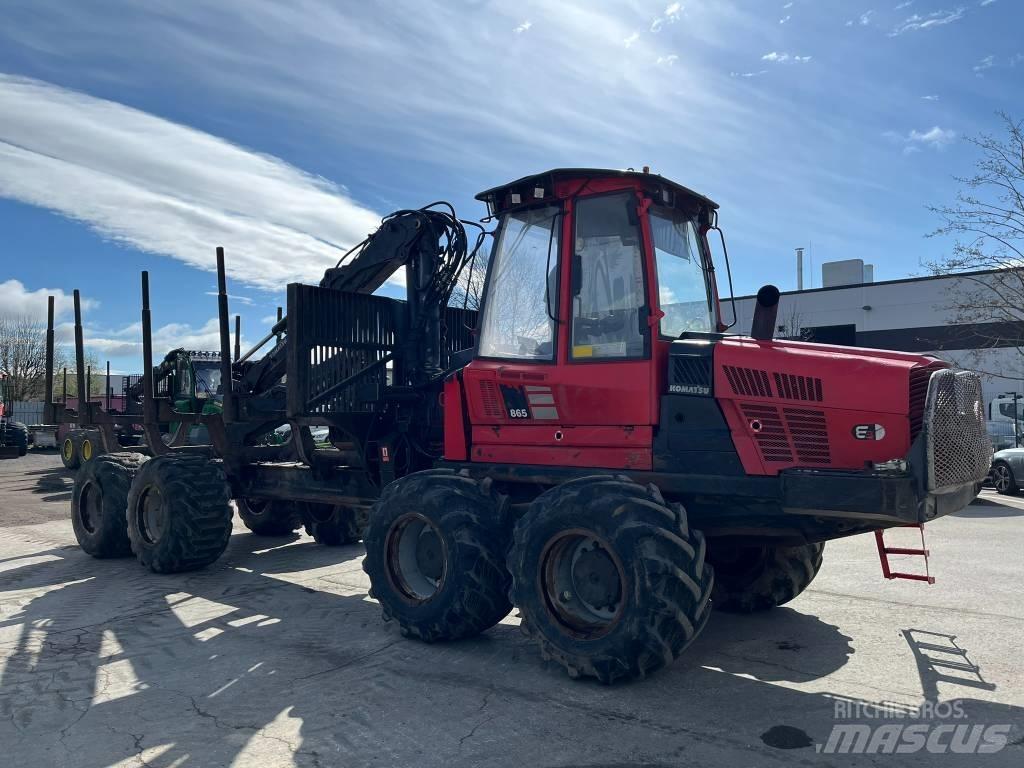 Komatsu 865 Μεταφορείς ξυλείας