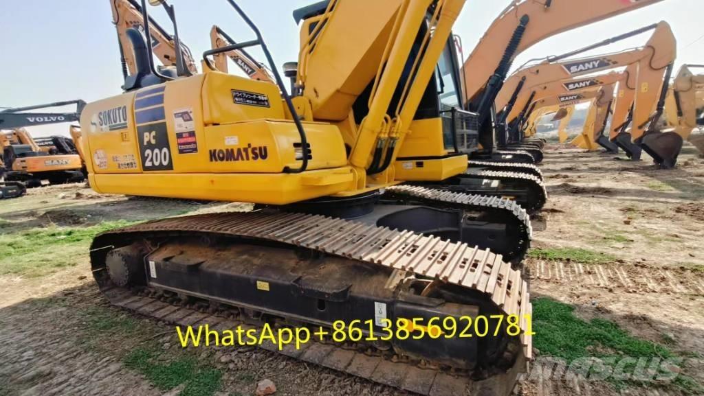 Komatsu PC 200-8 Εκσκαφείς με ερπύστριες