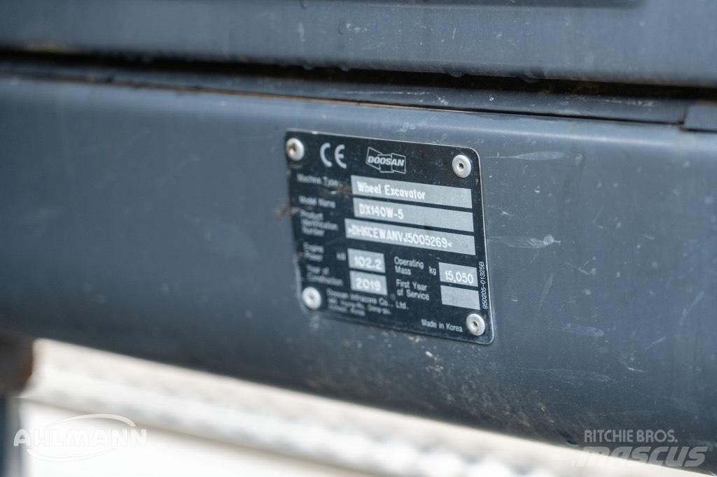 Doosan DX140W-5 Εκσκαφείς με τροχούς - λάστιχα