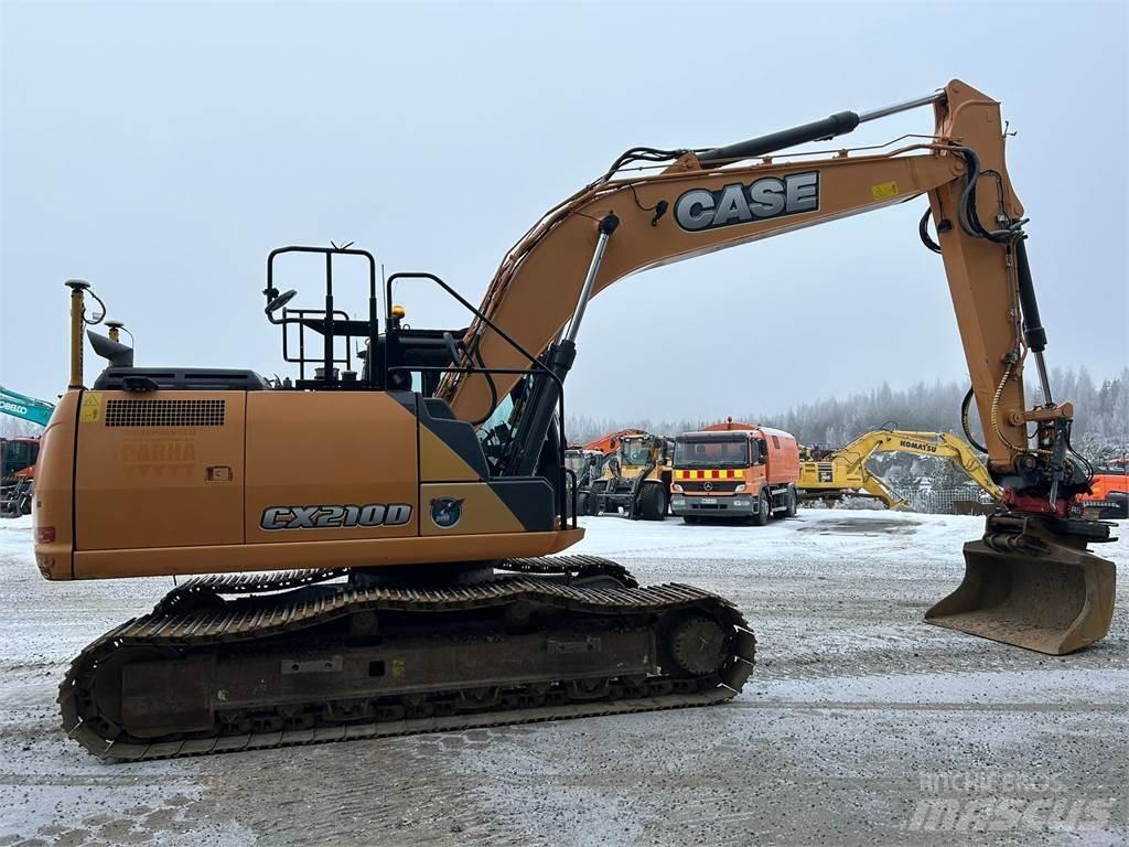 CASE CX210D Εκσκαφείς με ερπύστριες
