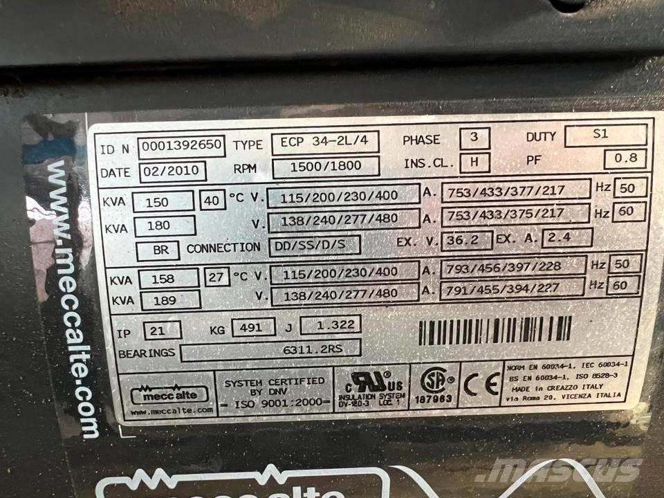  Mecc alte 85-300 KVA Άλλες γεννήτριες