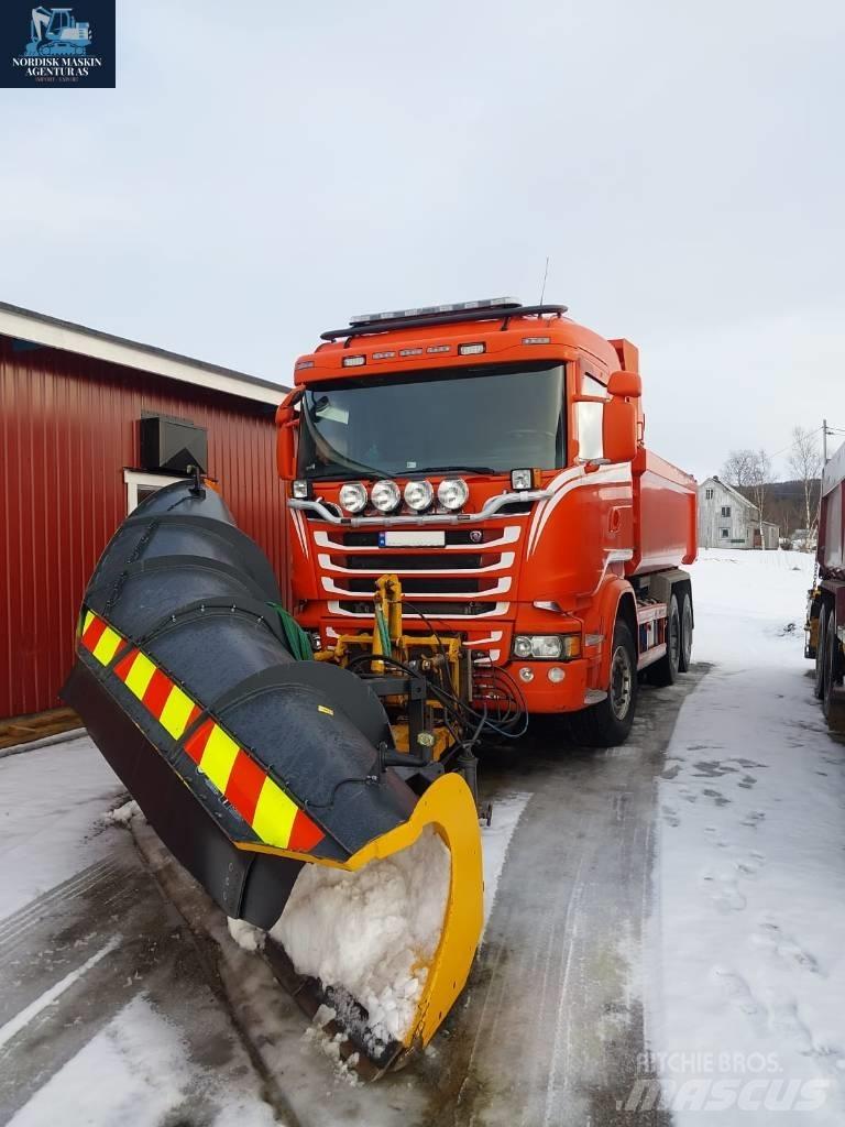 Scania R 580 Φορτηγά Ανατροπή