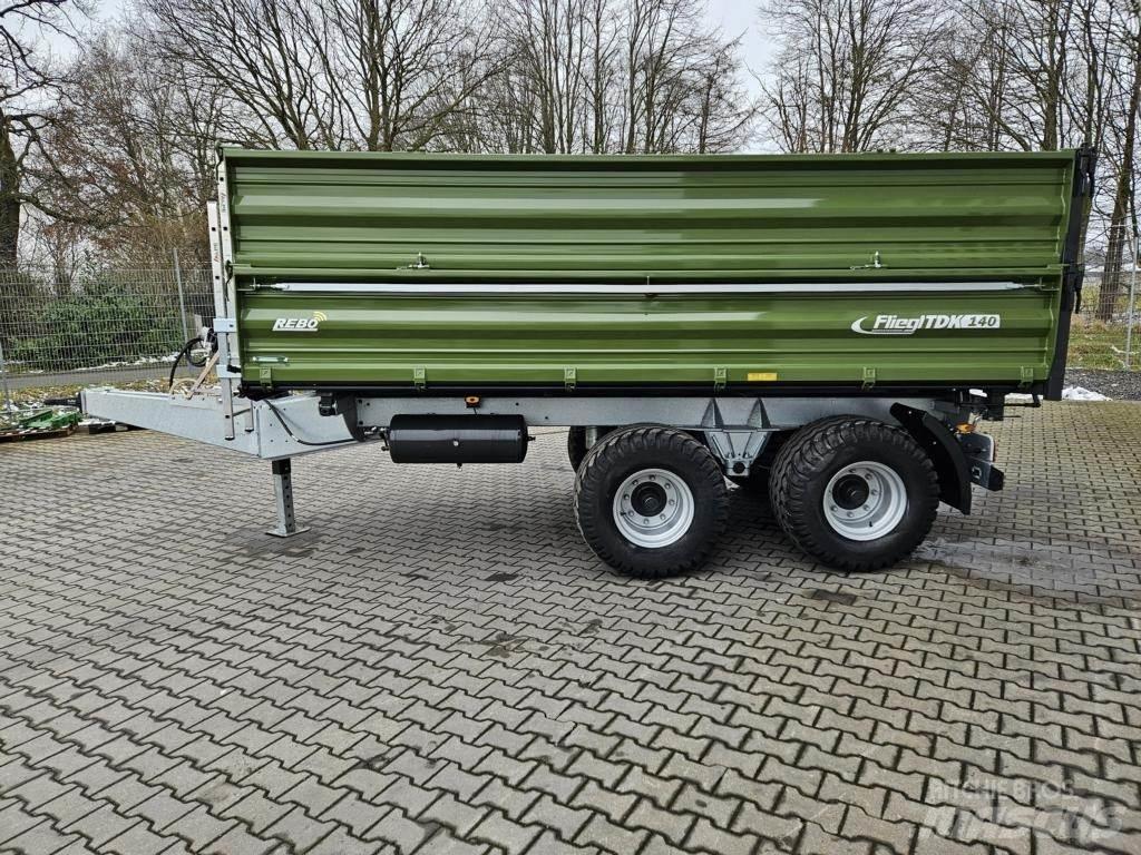Fliegl TDK 140 FOX Ρυμούλκες δεμάτων