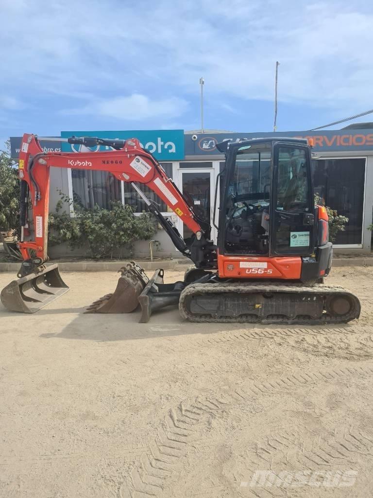 Kubota U 56-5 Εκσκαφάκι (διαβολάκι) < 7t