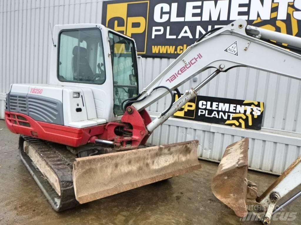 Takeuchi TB250 Εκσκαφάκι (διαβολάκι) < 7t