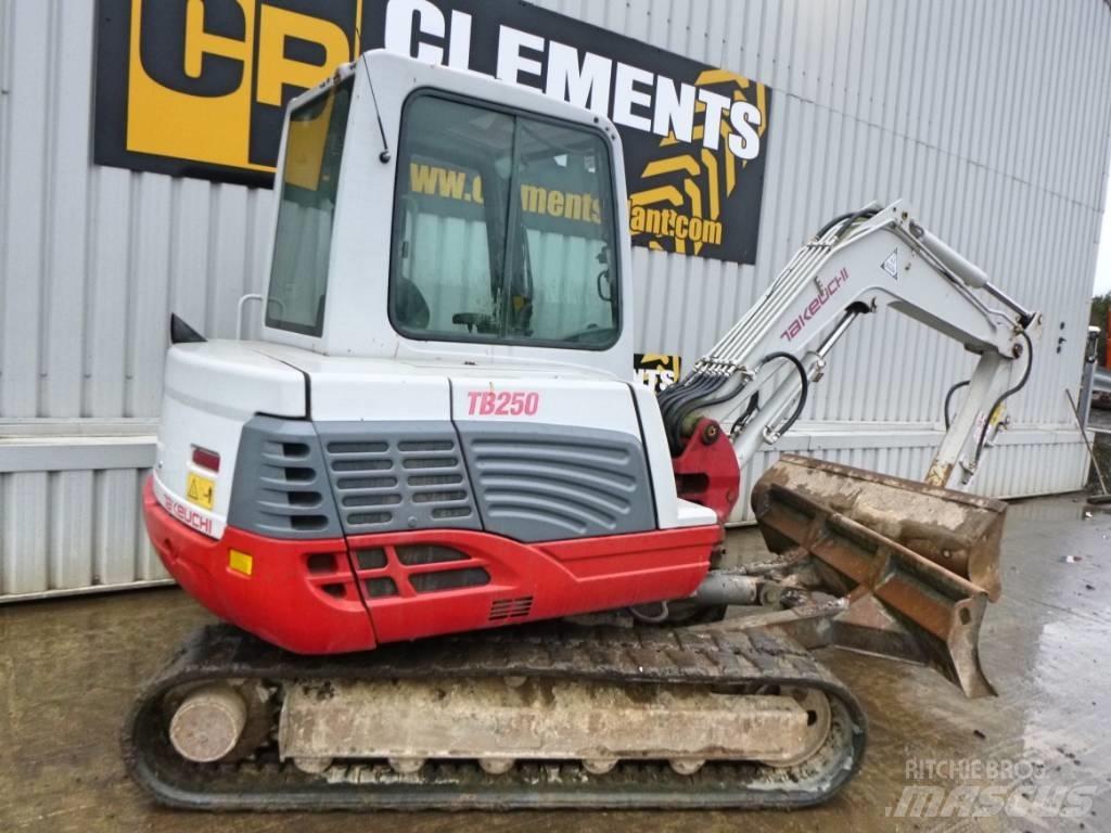 Takeuchi TB250 Εκσκαφάκι (διαβολάκι) < 7t