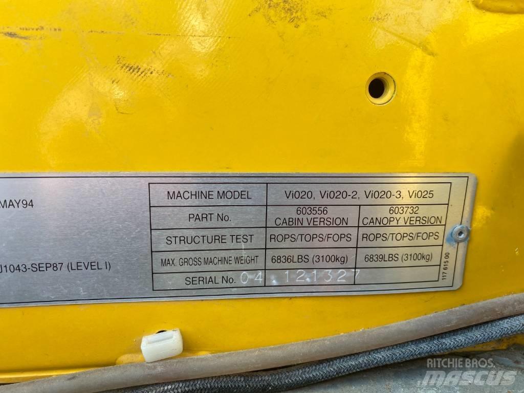 Yanmar Vio 25 Εκσκαφάκι (διαβολάκι) < 7t