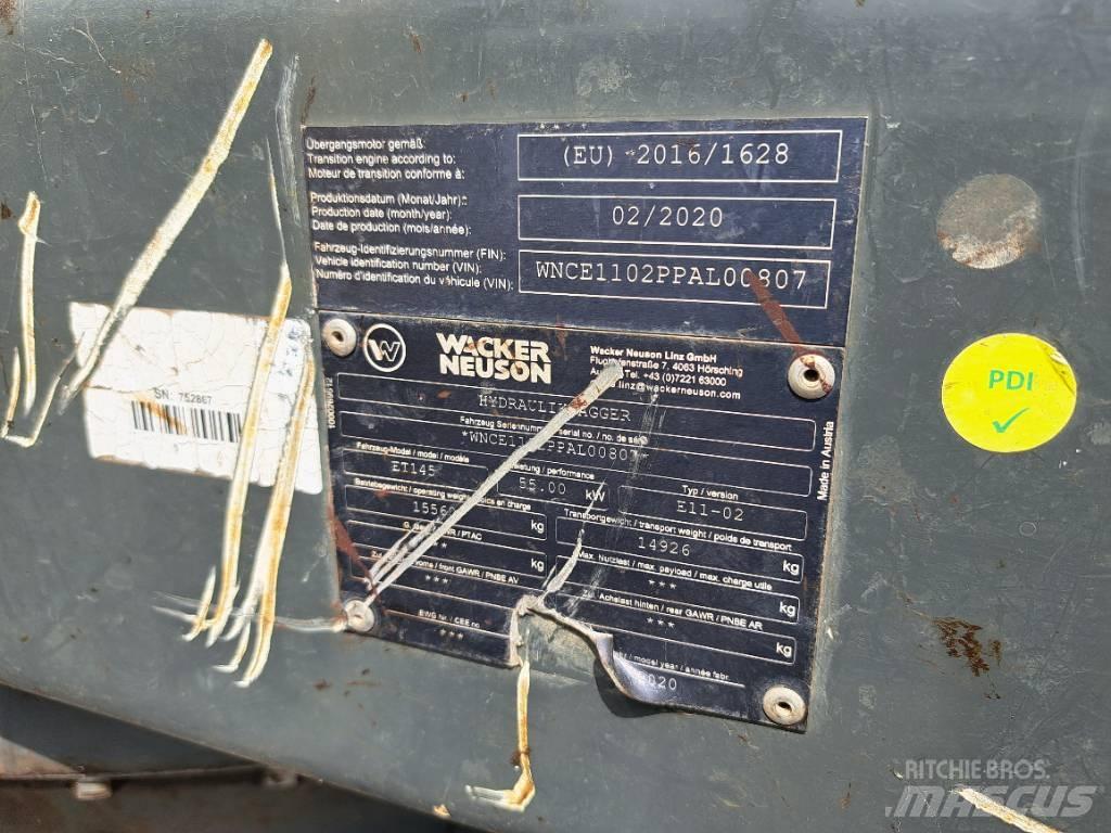 Wacker Neuson ET145 Εκσκαφείς με ερπύστριες