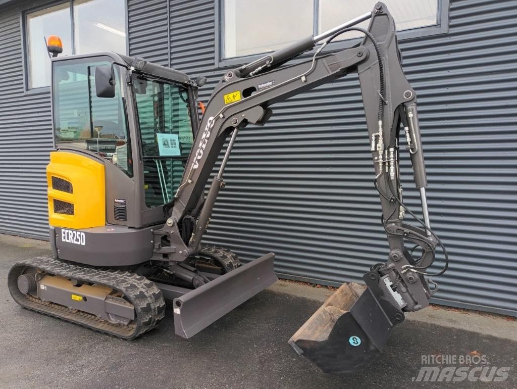 Volvo ecr25d Εκσκαφάκι (διαβολάκι) < 7t